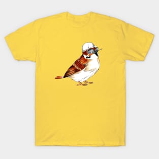 Worker Male House Sparrow T-Shirt